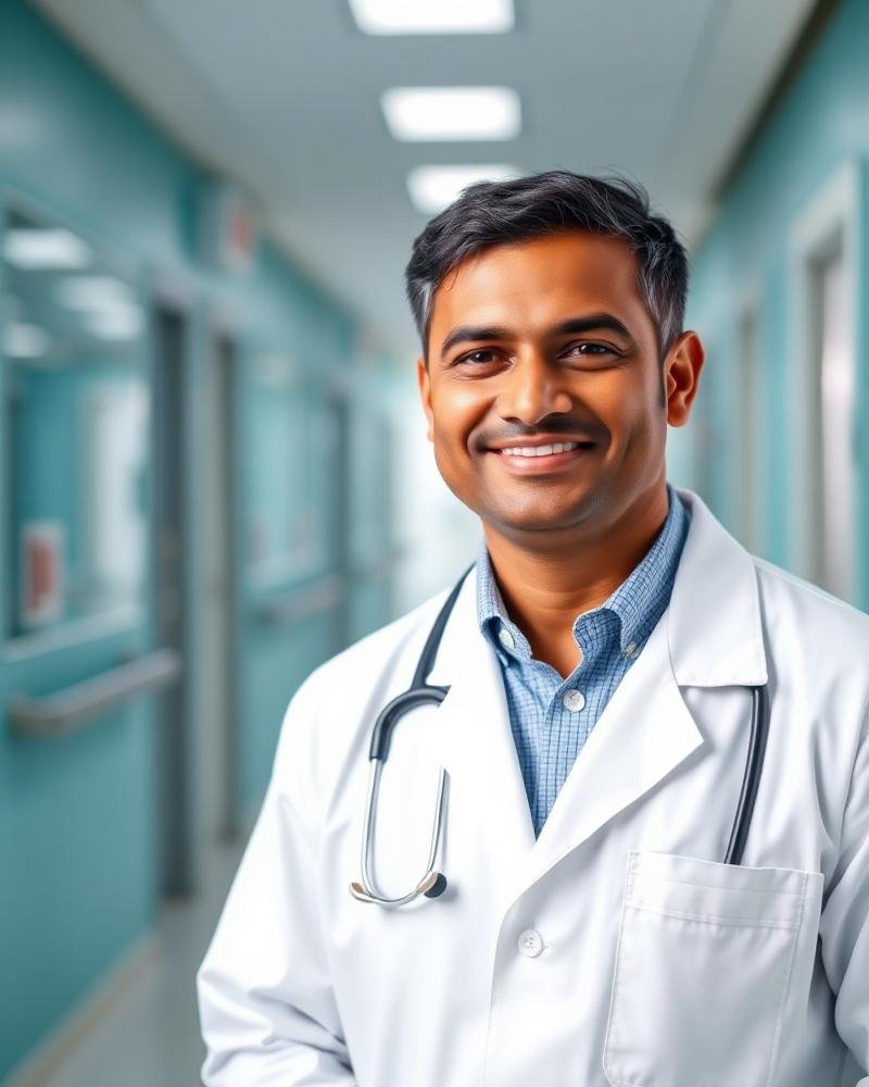 Portrait of Dr. Arjun Nair