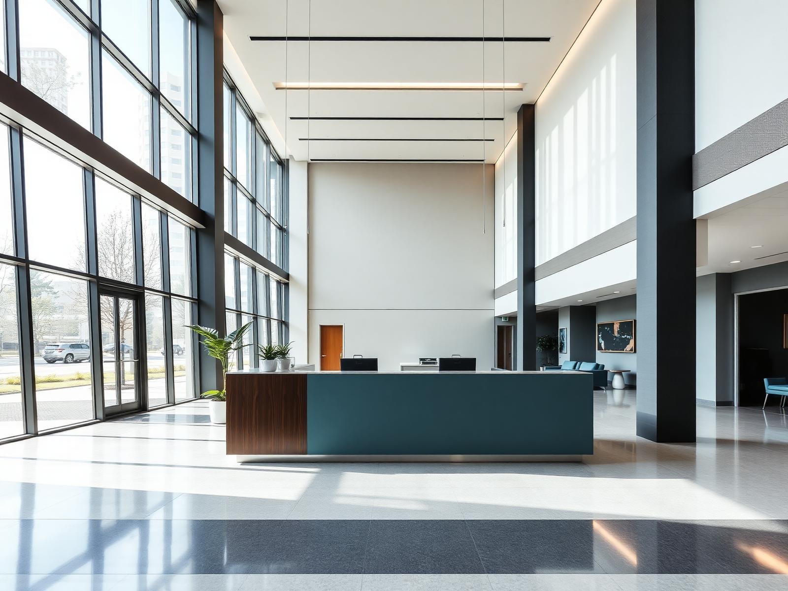 Aureus Health hospital lobby